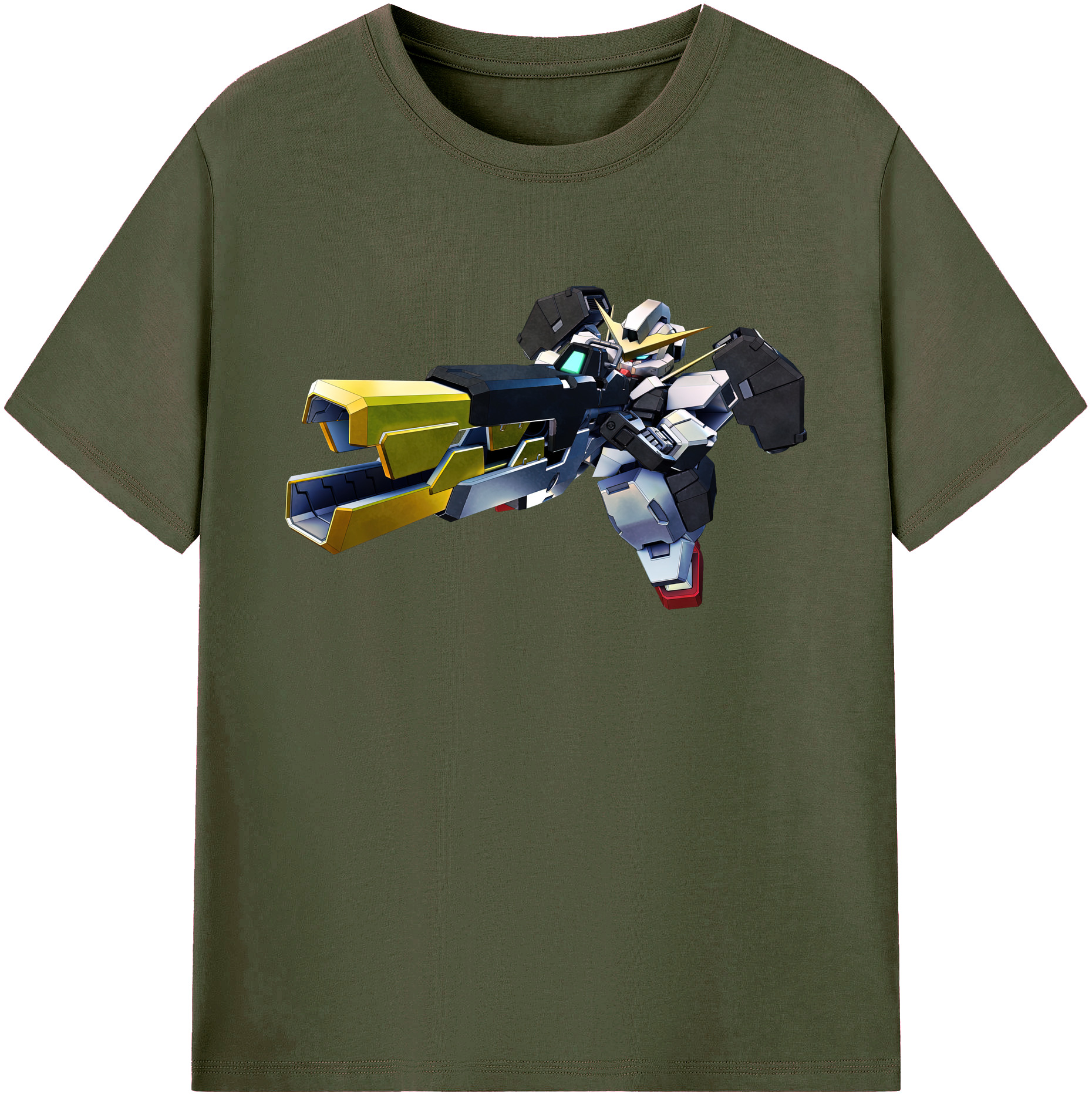 （画像用） 機動戦士ガンダム Mobile Suit Gundam 綿100％ メンズ半袖Tシャツ｜肌触りやわらか＆通気性